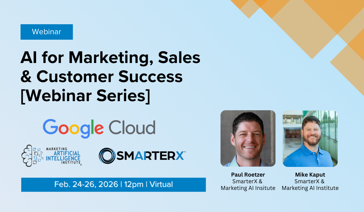 AI for Marketing, Sales, and Customer Success Webinar Series